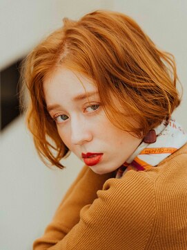 アカサ(A.casa) センター分けボブ/20代/30代/40代/50代/西阿知/イオン倉敷