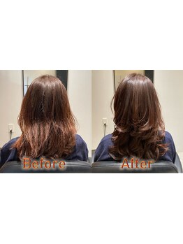 白髪染めと同時進行で浸透させる選べる栄養分を6種類ご用意！白髪染めをしながら艶髪が叶う♪