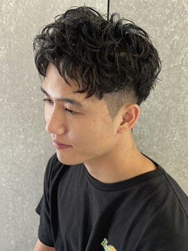 ニアウ 太田店(Niau) スパイキーショートツイストスパイラルパーマメンズパーマ太田