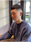 クロップフェードスキンフェードツーブロック