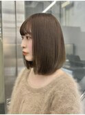 ＊透け感マットブラウン＊[渋谷/渋谷駅/髪質改善]