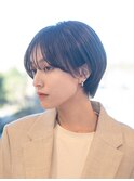 大人可愛いショートボブ20代30代40代50代/小顔マッシュショート