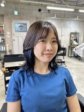 ラフィット 香椎(lafit) ミルクティーベージュダブルカラーインナーカラーケアブリーチ