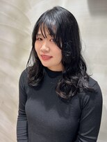 ファンファンバイルー 岐阜(fan fun by Rooo)&nbsp;コテ巻きパーマ岐阜パーマコテ巻き風パーマ