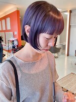 アンドファインヘアービューティー(AND FINE hair beauty) 透明感ラベンダーカラー!!