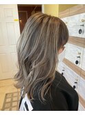 白髪ぼかしハイライト☆彡