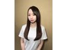 【田内限定】湿気、うねり対策◎艶髪縮毛矯正＋デザインカット￥24,000