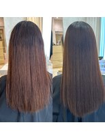 シンズ 銀座(sins)&nbsp;癖やダメージのボリュームダウンはストレートで！[30代40代50代]