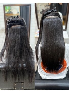 ビート(Beat) 大きめウェーブ癖も柔らかく落ち着きます