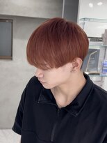 スウィープ(sweep)&nbsp;【福岡/天神/大名】マッシュ/メンズ/ピンク/ブリーチ