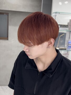 スウィープ(sweep) 【福岡/天神/大名】マッシュ/メンズ/ピンク/ブリーチ