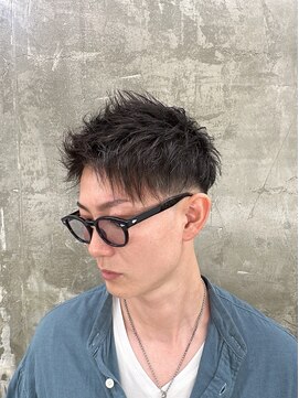 キング 楠葉店(K!ng) 波巻きツイストスパイラルパーマ/フェザーパーマ/眉毛/メンズ