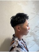 フェード風短髪