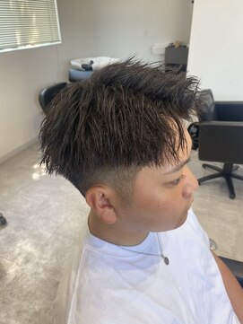 ブースト(BOOST) フェード×ショートヘア