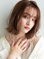 トレヘアー(tRe hair)&nbsp;レイヤーカット　ハイライト　インナーカラー　イルミナ　韓国