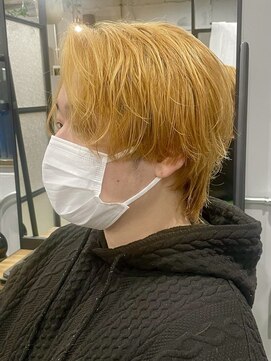 ガイ ラタン ウエスト(GUY lattan west) メンズウルフ/韓国ウルフ/ラウンドマッシュウルフ/松戸駅/men's