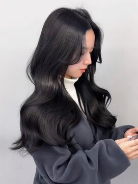 エル バイ アンキシム(elu by AHNKISM) 韓国風レイヤーカット顔まわりくびれオルチャン 心斎橋