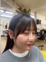 ブレイブシザー(BRAVE SCISSOR)&nbsp;括っても割れにくい◎こだわり前髪カット