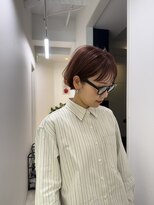 シーン 読売ランド前(SCENE)&nbsp;暖色カラー/ボブ/前髪カット/春カラー