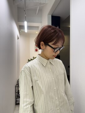 シーン 読売ランド前(SCENE) 暖色カラー/ボブ/前髪カット/春カラー