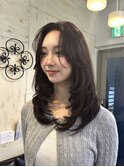 【澤飯】海外風レイヤー×チョコレートブラウン