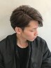 【全員】メンズカット+選べるパーマ+眉カット+トリートメント