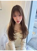 岡山/岡山レイヤーカット/韓国ヘア/ダブルカラー