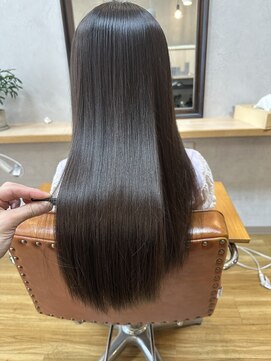 ランプヘアーデザイン(LAMP HAIR DESIGN) ツヤ髪ロング髪質改善ストレート