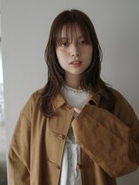 フィット ヒュー 千葉(fit hue)&nbsp;ミルクティーブロンド/ダークブルー/デジタルパーマ/千葉駅