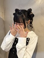キキ(kiki by KENJE)&nbsp;リボンヘアアレンジ