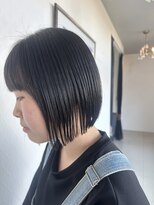 ペッツショコラ(PETZ chocolat) 自然な縮毛矯正で叶う艶ボブ