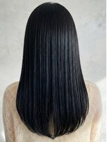 ルノヘアー(Lunohair)&nbsp;髪質改善トリートメント×艶感ストレート×黒髪/似合わせカット