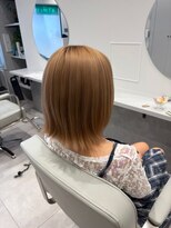 ヴィヒタ 川越 本川越(VIHTA.)&nbsp;ブリーチカラー×ミルクティーボブで垢抜けスタイル川越本川越