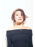 フェザーショートボブ