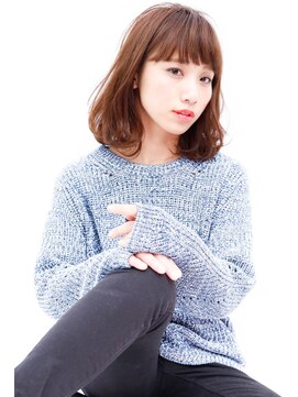 マホラ 二軒屋店(mafola) 『mafola徳島』大人可愛い☆フリンジバングマッシュボブ