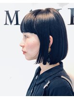 マホロ(MAHRO) 切りっぱなしボブ