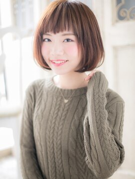 モッズ ヘア 福岡姪浜店(mod's hair) *mod's姪浜*…キュートボブで小顔見せ！c