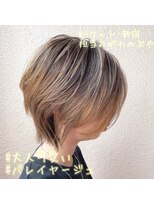 ワット 新宿店&nbsp;【W-ワット-おがわのぶや】＊大人可愛いバレイヤージュ＊