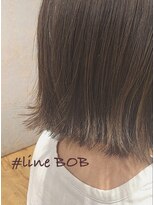 ルカ(Luca)&nbsp;おとなの切りっぱなしボブ＊20代・30代◎//山崎香菜子