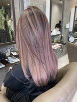 ヘアアンドメイクユ ニキス 利府店(HAIR&MAKE UNIXIS)&nbsp;ピンクバレイヤージュ