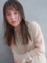 カンナ(Canna)&nbsp;縮毛矯正/ロング/韓国風/マロンベージュ/髪質改善/tokio10代20代