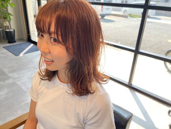 イリヘアー(ili hair)の写真/「目を惹く透明感◆◇」褒められる上質な艶髪を叶えます！スロウカラー取扱店◎