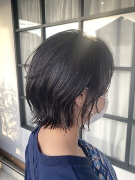 キクロス(kicros) ショートボブ×ナチュラルブラック