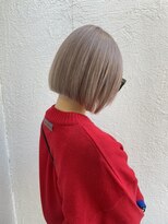 リミュー バイ イフ(lmu by if)&nbsp;☆お客様style☆パールグレージュボブ