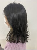 インナーカラー/オリーブカラー
