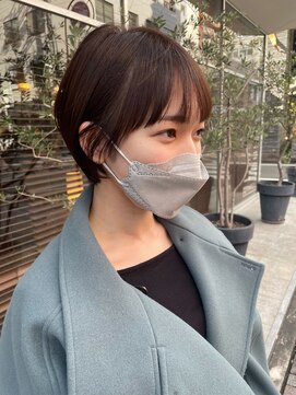 ノイ(neu) ナチュラルマニッシュショート【静岡/髪質改善/デザインカラー】