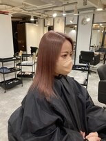 ラフ 難波店(LAFF)&nbsp;#黒髪#ボブルフ#ネビージュ#小顔#ワンレン