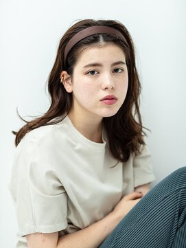 オレロ 国立(olelo) 大人ガーリー/似合わせカット/リバースセンターパート/国立