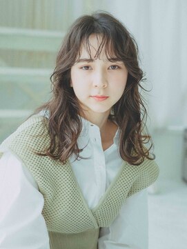 サインヘアー 静岡(sign hair) ロング×ゆるカールスタイル