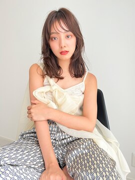 エース (ACE) ACE 横浜 シースルーバング× 透明感チョコレートブラウン